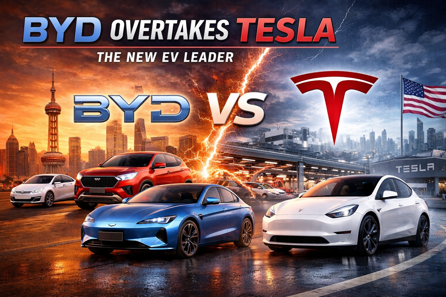 BYD Overtakes Tesla as the World’s Biggest EV Maker – And It’s About More Than Elon Musk